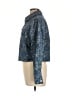 Gracia Paisley Blue Denim Jacket Size L - photo 5