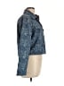 Gracia Paisley Blue Denim Jacket Size L - photo 4