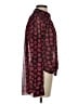 Veronica Beard 100% Silk Red Long Sleeve Silk Top Size 2 - photo 4