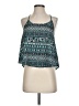 Elodie 100% Polyester Teal Tank Top Size S - photo 1