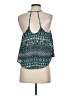 Elodie 100% Polyester Teal Tank Top Size S - photo 2