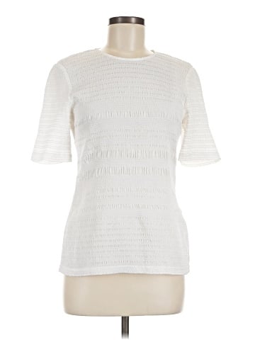 Lafayette 148 New York Short Sleeve T-Shirt (view 1)