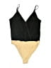 WAYF 100% Polyester Gold Bodysuit Size M - photo 1