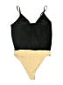 WAYF 100% Polyester Gold Bodysuit Size M - photo 2