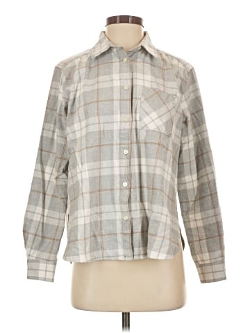 Ann Taylor LOFT Long Sleeve Button-Down Shirt (view 1)