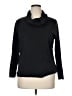 L.L.Bean 100% Supima Cotton Black 3/4 Sleeve Top Size XL - photo 1