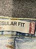 Levi's 100% Cotton Blue Denim Shorts Size 33 waist - photo 3