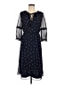 Boden 100% Polyester Blue Casual Dress Size 6R - photo 1