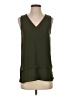 MICHAEL Michael Kors 100% Polyester Green Sleeveless Blouse Size S - photo 1