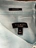 Talbots 100% Linen Color Block Teal Short Sleeve Blouse Size M - photo 7