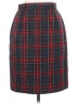 Talbots 100% Acetate Plaid Red Formal Skirt Size 6 - photo 1
