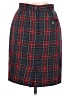 Talbots 100% Acetate Plaid Red Formal Skirt Size 6 - photo 2