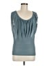 ETRO Teal Sleeveless Blouse Size EU (IT) 44 / US 8 - photo 1