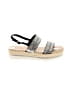 Just Fab Silver Sandals Size 6 - photo 1