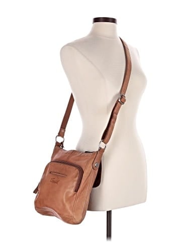 Fossil Leather Crossbody Bag (view 2)
