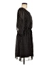 En Focus Studio 100% Polyester Polka Dots Black Casual Dress Size 8 - photo 4