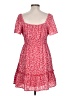 Rewind 100% Polyester Red Casual Dress Size L - photo 2