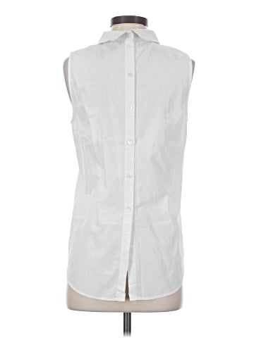 Theory Sleeveless Button-Down Shirt (view 2)