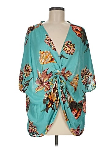 Umgee 3/4 Sleeve Blouse (view 1)