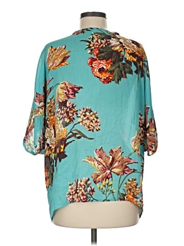Umgee 3/4 Sleeve Blouse (view 2)