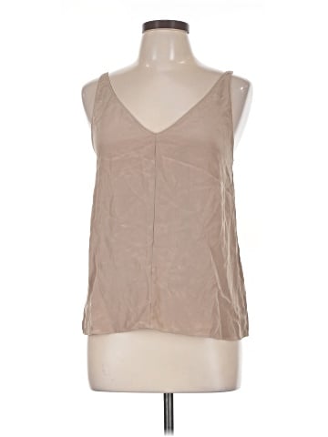 Tibi Sleeveless Silk Top (view 1)
