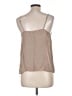 Tibi 100% Silk Tan Sleeveless Silk Top Size 12 - photo 2