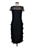 St. John Black Cocktail Dress Size 6 - photo 1