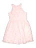 Rare Editions 100% Polyester Pink Dress Size 12 - photo 2