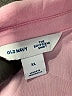 Old Navy 100% Cotton Color Block Pink Long Sleeve Button-Down Shirt Size XL - photo 7