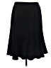 Albert Nipon Solid Black Formal Skirt Size 10 - photo 2
