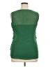 Per Una 100% Polyester Green Sleeveless Blouse Size 16 - photo 2