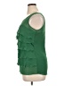 Per Una 100% Polyester Green Sleeveless Blouse Size 16 - photo 5