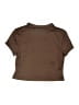 Unbranded Solid Brown Short Sleeve Turtleneck Size XL (kids) - photo 2
