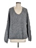 Tempo Paris Tweed Gray Pullover Sweater Size M - photo 1