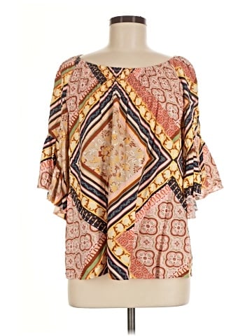 Cato 3/4 Sleeve Blouse (view 1)