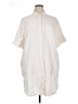Old Navy Ivory Short Sleeve Button-Down Shirt Size XL - photo 1