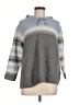 J.Jill Gray Pullover Sweater Size Med Petite - photo 1