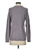 L.L.Bean 100% Cotton Chevron-herringbone Gray Pullover Sweater Size S - photo 2