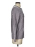 L.L.Bean 100% Cotton Chevron-herringbone Gray Pullover Sweater Size S - photo 4