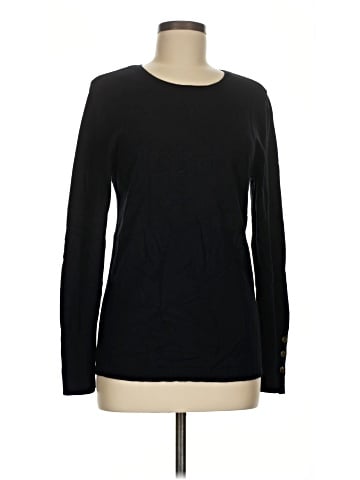 JM Collection Long Sleeve Top (view 1)