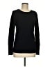 JM Collection Black Long Sleeve Top Size M - photo 1