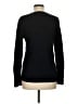JM Collection Black Long Sleeve Top Size M - photo 2