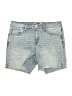 Seven7 Blue Denim Shorts Size 8 - photo 1