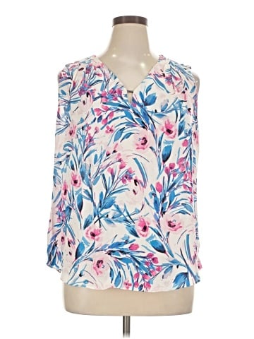 Kasper 3/4 Sleeve Blouse (view 1)