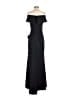 Xscape Solid Black Cocktail Dress Size 4 - photo 2
