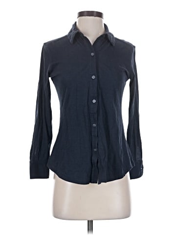 Theory 3/4 Sleeve Button-Down Shirt (view 1)