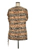 Ruby Rd. Animal Print Brown Short Sleeve Blouse Size 2X - photo 2