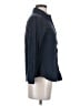 Theory 100% Cotton Black 3/4 Sleeve Button-Down Shirt Size S - photo 4