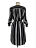 Mossimo 100% Polyester Stripes Black Casual Dress Size M - photo 2