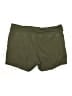 Isabel Maternity Solid Green Shorts Size Med Maternity - photo 2